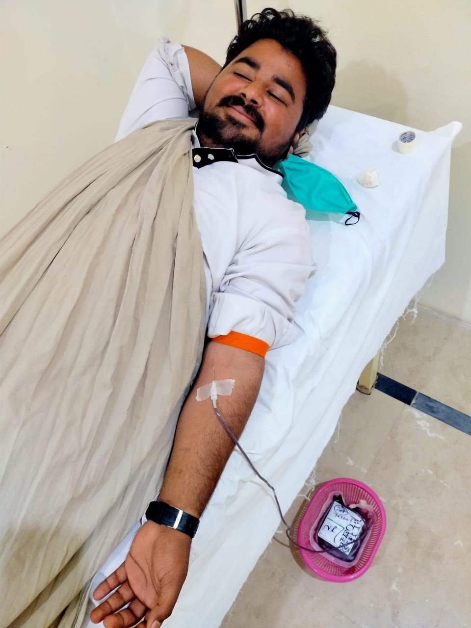 Child in hospital